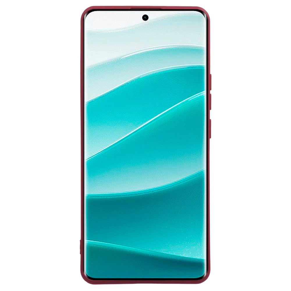 Xiaomi Redmi Note 14 Pro beskyttelsesdeksel - Fleksibelt plastmateriale - Rød
