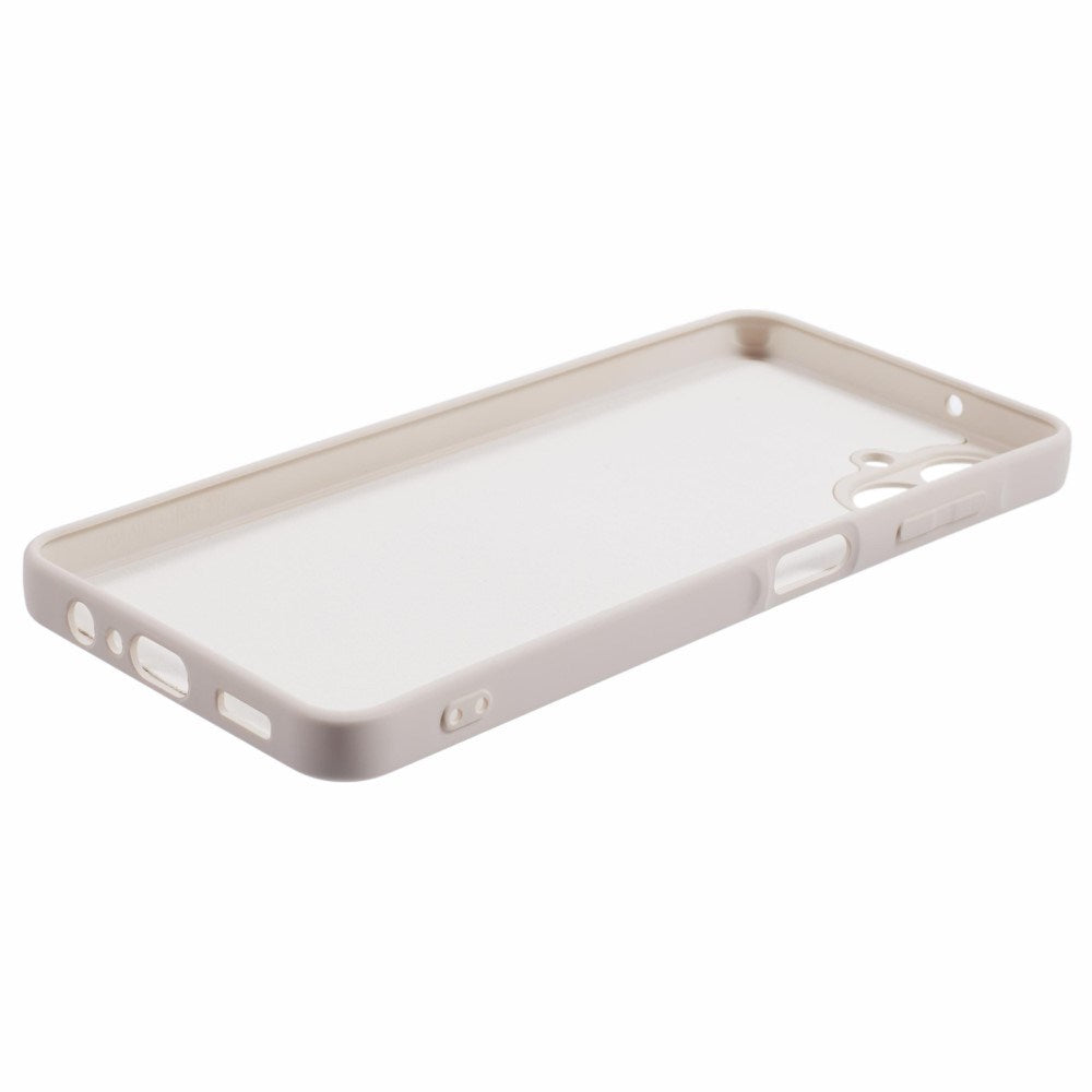 EIDERWOOD Samsung Galaxy A06 Foret Fleksibelt Plast Bagside Cover - Hvid