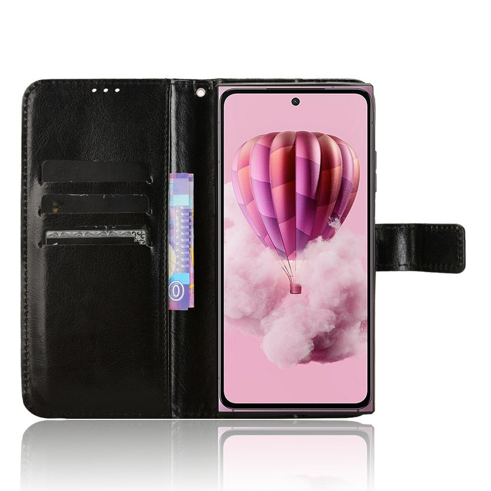 EIDERWOOD HMD Skyline Flip Cover i kunstskinn med. Kortholder og stativfunksjon - svart