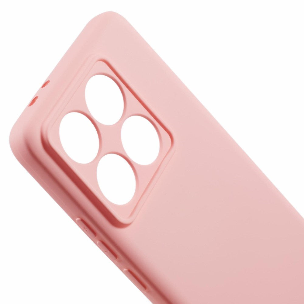 EIDERWOOD Xiaomi 14T Pro Fôret fleksibelt plastbakdeksel - Rosa