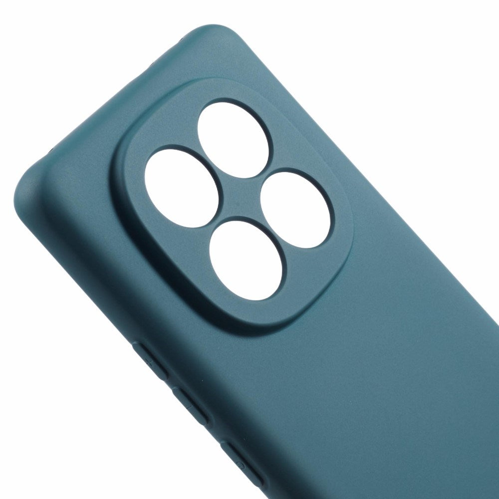 EIDERWOOD Xiaomi Redmi Note 14 Pro+ Fôret fleksibelt plastbakdeksel - mørkegrønn