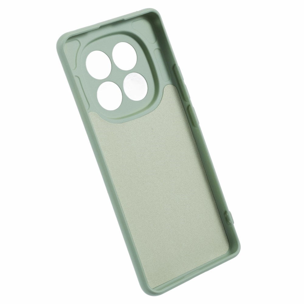 EIDERWOOD Xiaomi Redmi Note 14 Pro+ Fôret fleksibelt plastbakdeksel - lysegrønn