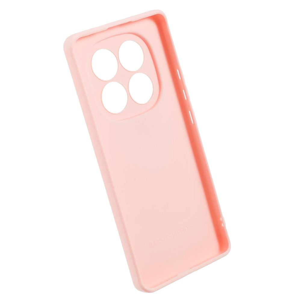 Xiaomi Redmi Note 14 Pro (5G) / Poco X7 - EIDERWOOD Fleksibelt Plastik Mobil Cover - Lyserød
