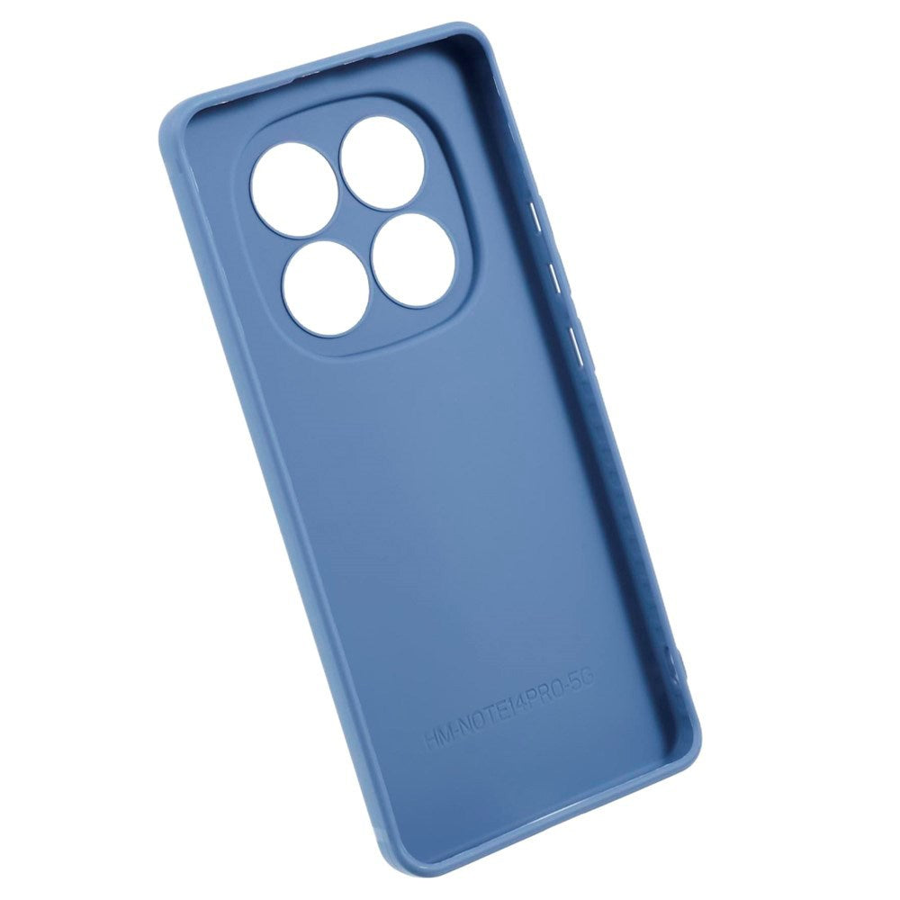 Xiaomi Redmi Note 14 Pro (5G) / Poco X7 - EIDERWOOD Fleksibelt Plastik Mobil Cover - Blå