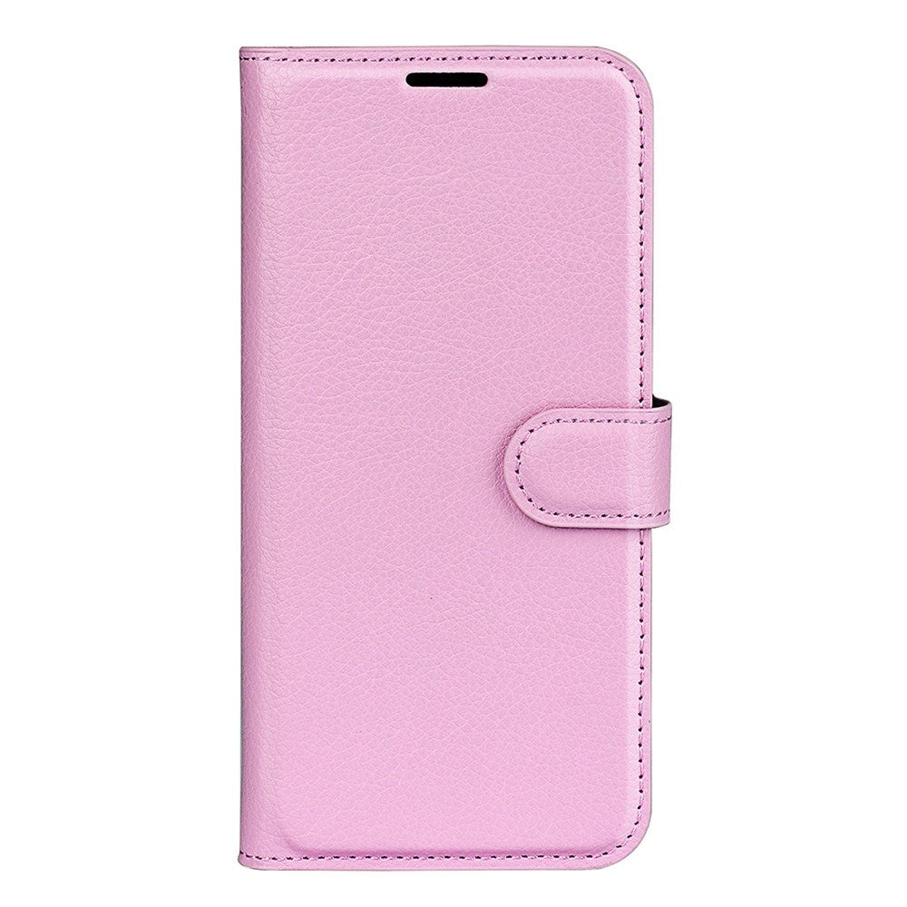 Motorola Moto G75 (5G) - EIDERWOOD Faux Leather Flip Cover m. Kortholder og stativfunksjon - Rosa