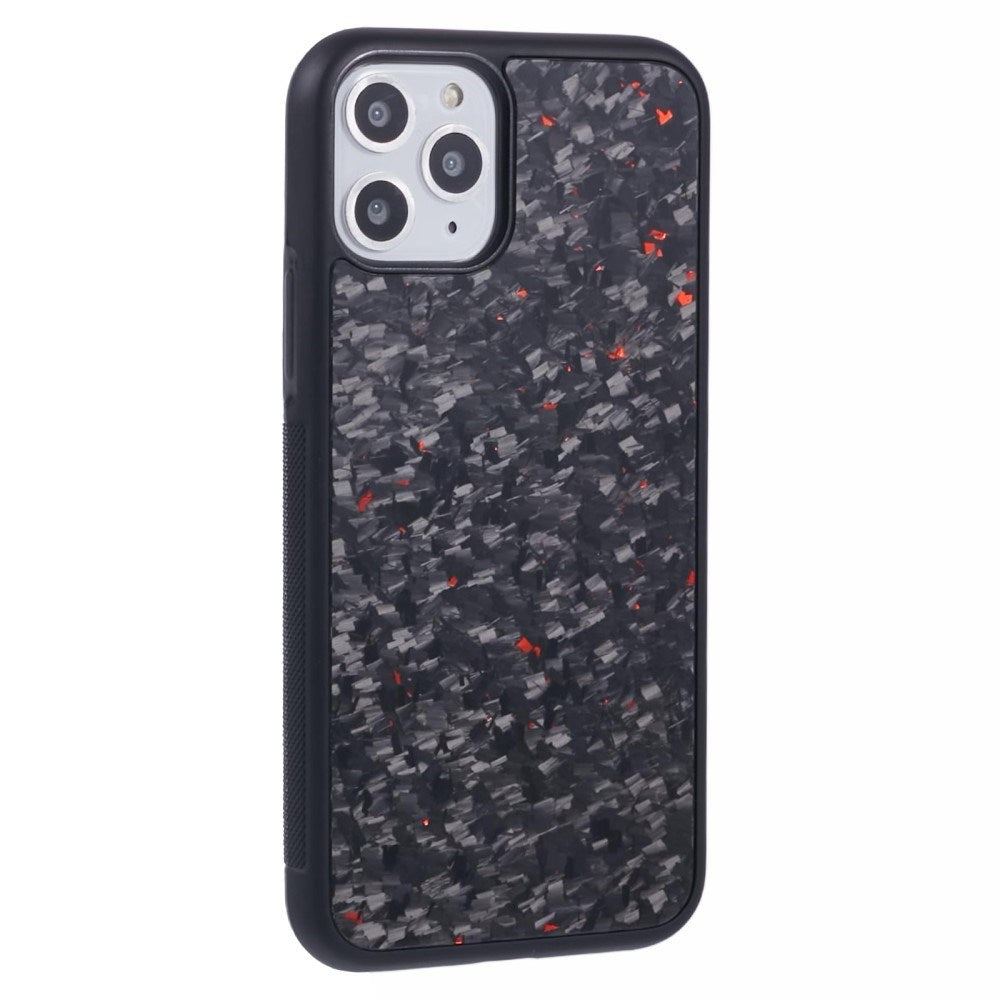 EIDERWOOD Cover til iPhone 11 Pro - Aramid Fiber Bagside og Blød Plast - Rød