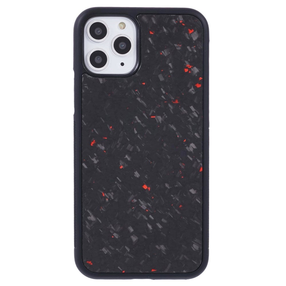 EIDERWOOD Cover til iPhone 11 Pro - Aramid Fiber Bagside og Blød Plast - Rød