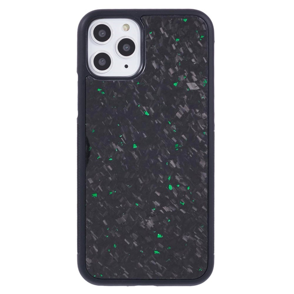 EIDERWOOD Cover til iPhone 11 Pro - Aramid Fiber Bagside og Blød Plast - Grøn