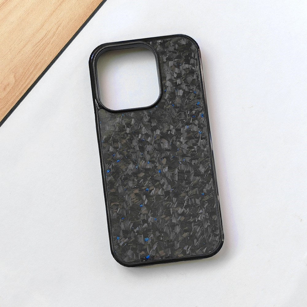 EIDERWOOD Cover til iPhone 14 Pro - Aramid Fiber Bagside og Blød Plast - Blå