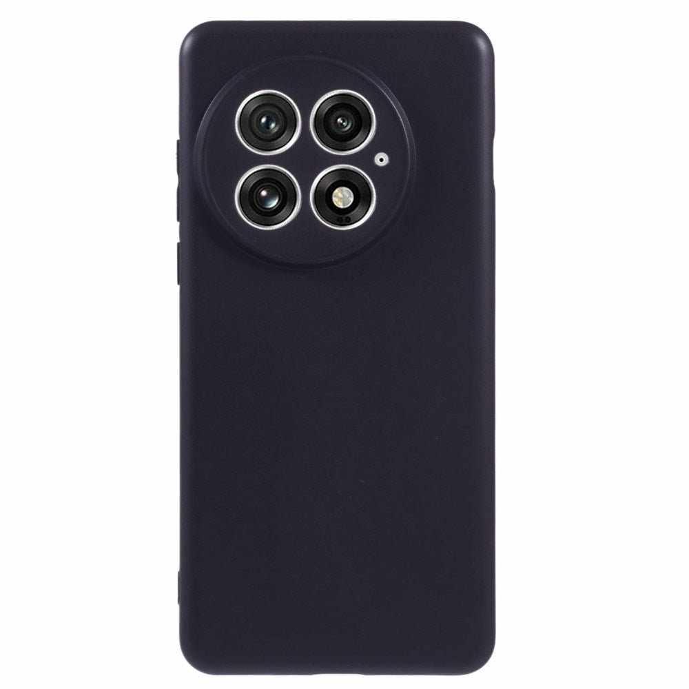 EIDERWOOD OnePlus 13 Glossy fleksibel plastbakside - svart