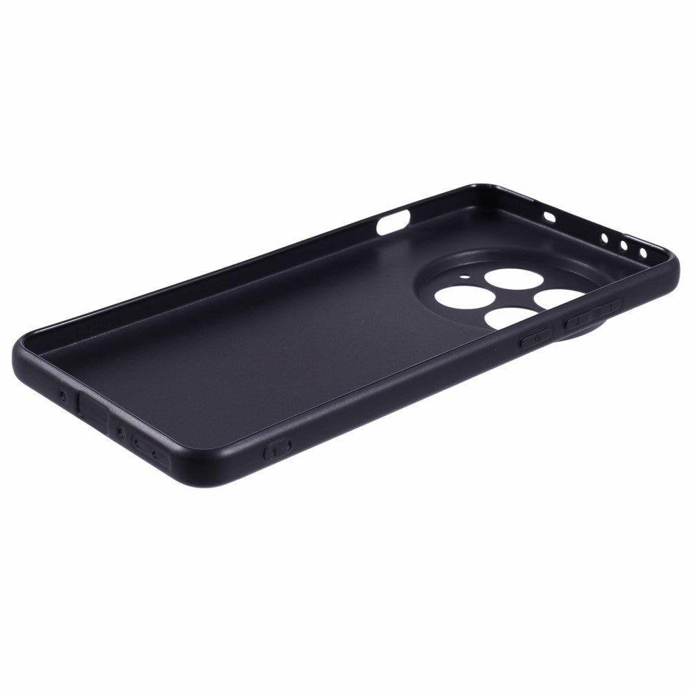 EIDERWOOD OnePlus 13 Glossy fleksibel plastbakside - svart
