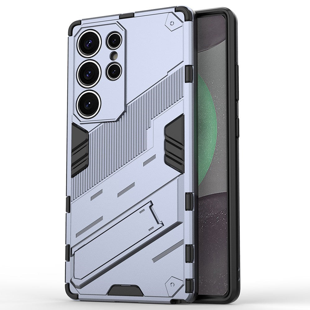 Samsung Galaxy S25 Ultra - EIDERWOOD Craftsman Cover m. Stativ - Lilla