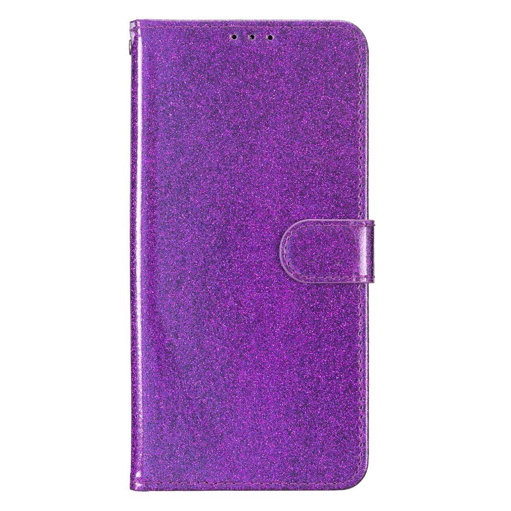 EIDERWOOD Samsung Galaxy A36 (5G) Læder Flip Cover m. Pung & Strop - Glimmer - Lilla