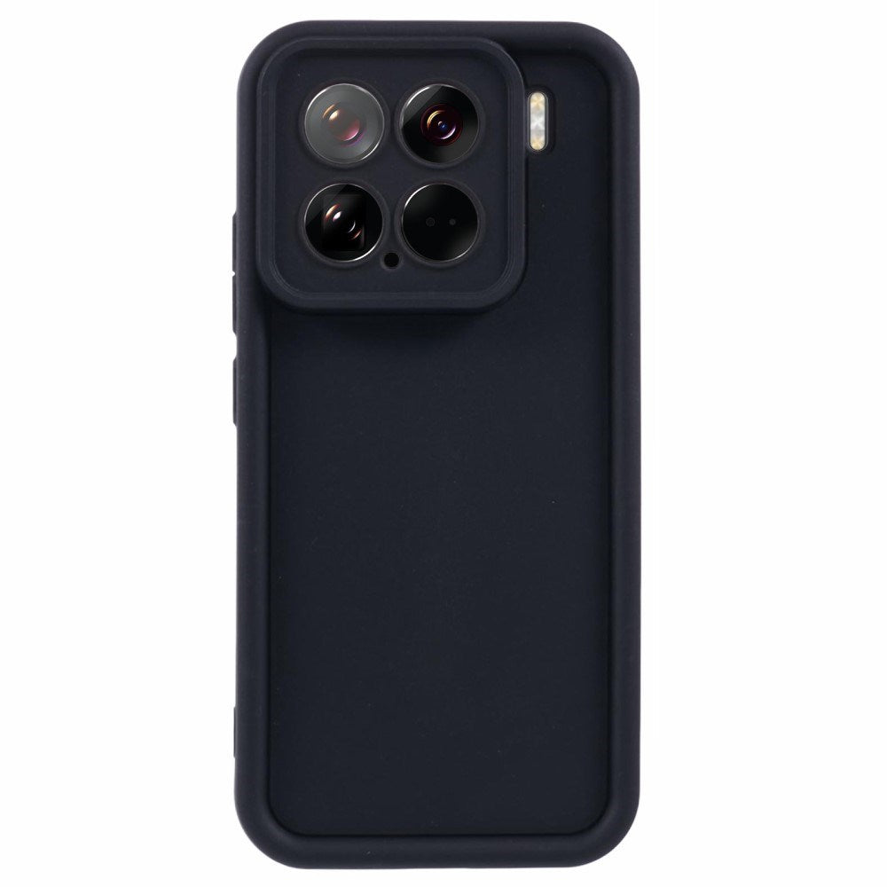Xiaomi 15 - EIDERWOOD Anti-Slip Fleksibelt Plastik Cover - Sort