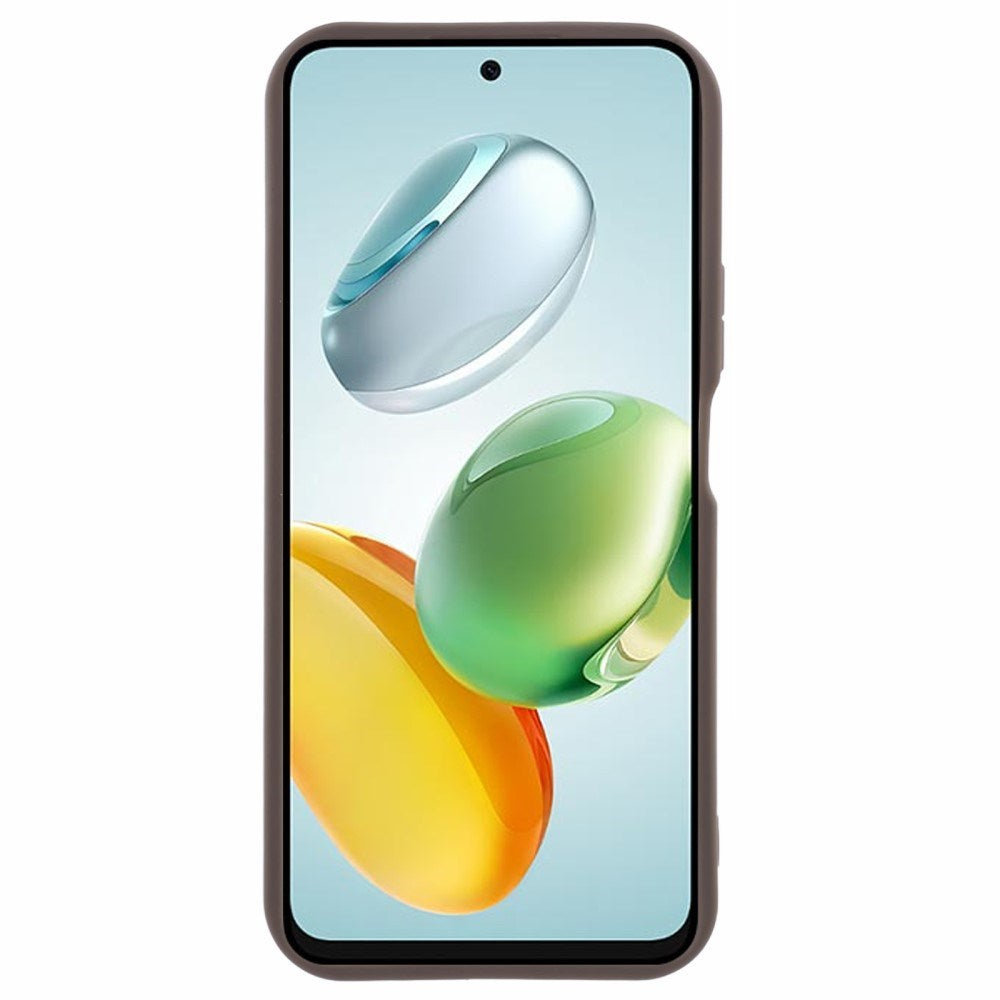 Honor 200 Smart - EIDERWOOD Anti-skli fleksibelt plastdeksel - Brun