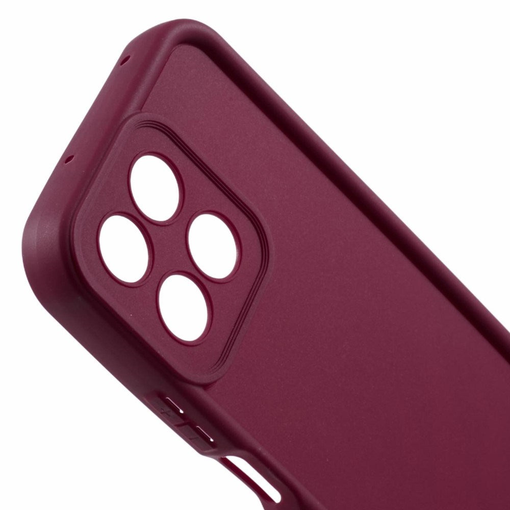 Honor 200 Smart - EIDERWOOD Anti-Slip Fleksibelt Plastik Cover - Rød