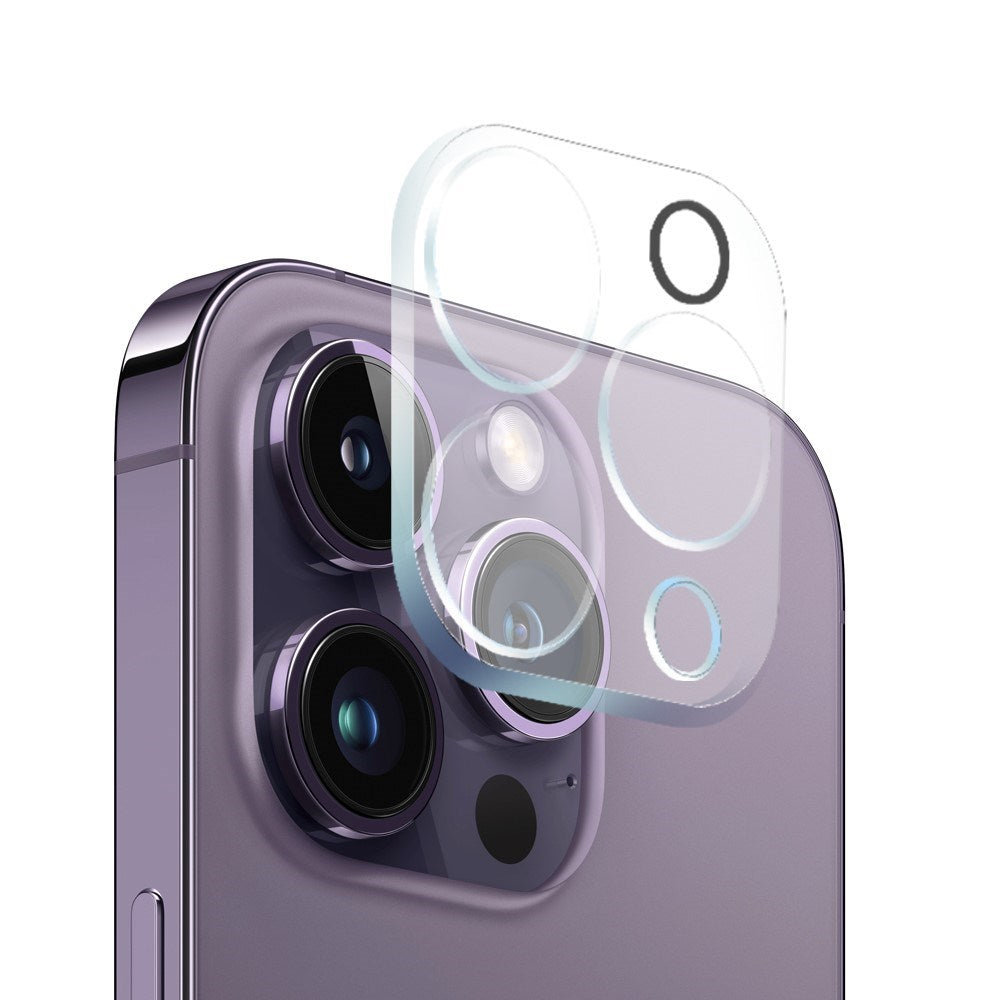 iPhone 14 Pro Max NORTHJO 360° Protection Set inkl. Cover & Skærmbeskyttelse & Kameralinsebeskyttelse - Gennemsigtig