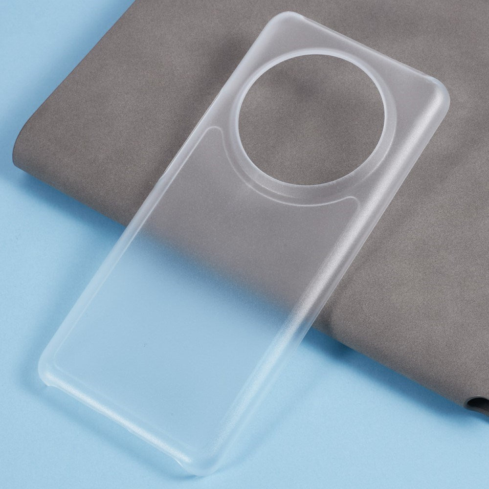 Xiaomi Redmi 14C - EIDERWOOD Hårdt Plastik Cover - Gennemsigtig