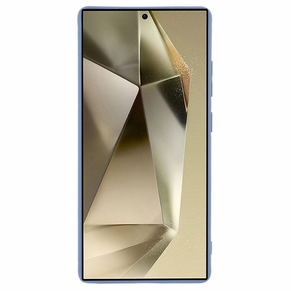 EIDERWOOD Samsung Galaxy S25 Ultra fleksibelt plastdeksel med støtbeskyttelse - blå