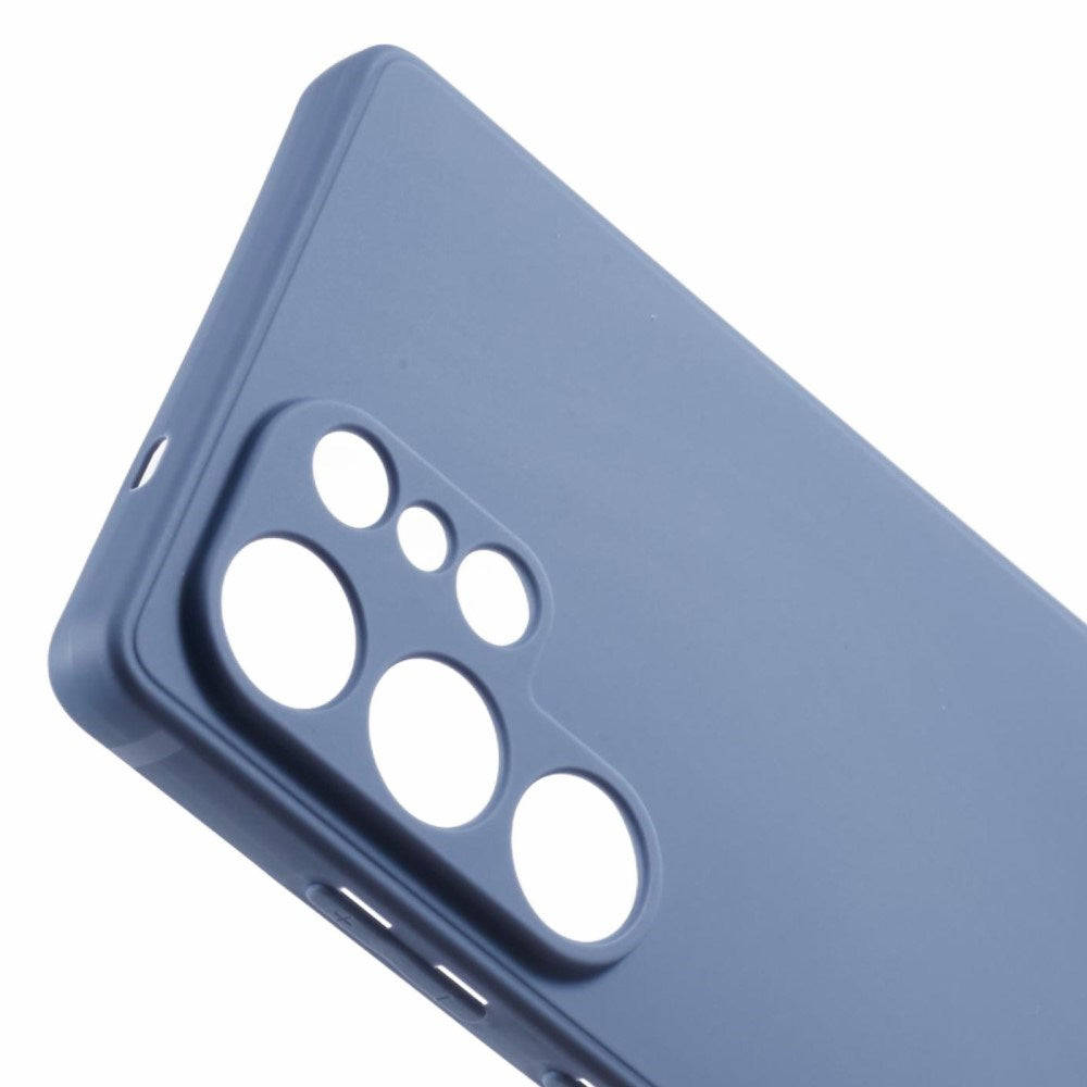 EIDERWOOD Samsung Galaxy S25 Ultra fleksibelt plastdeksel med støtbeskyttelse - blå