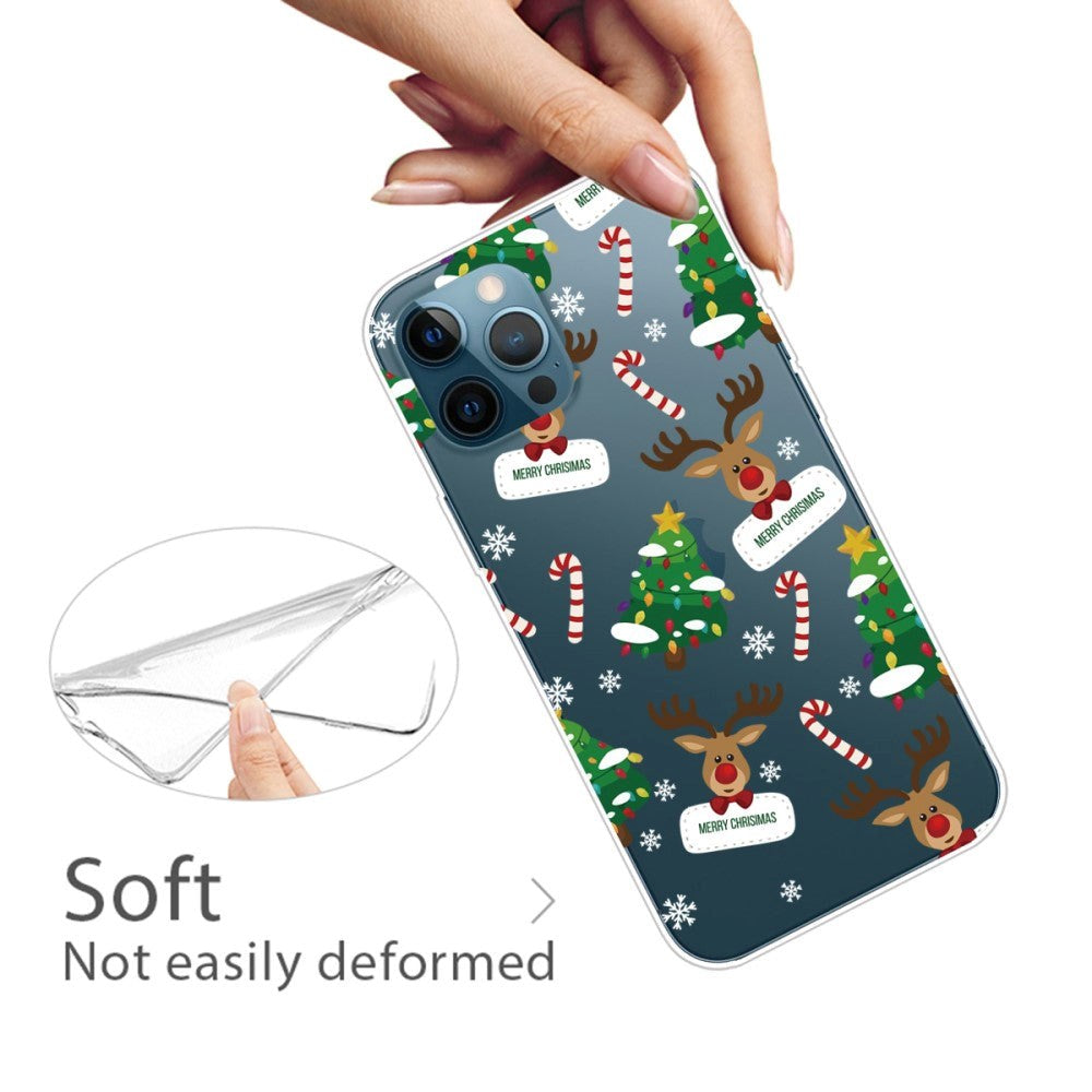 iPhone 14 Pro fleksibelt plast julebakdeksel - julepynt