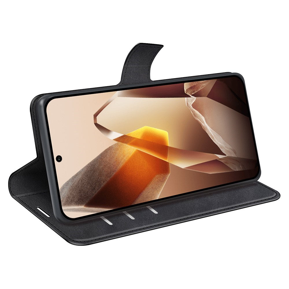 EIDERWOOD OnePlus 13 Wallet Flip Læder Cover m. Pung - Sort