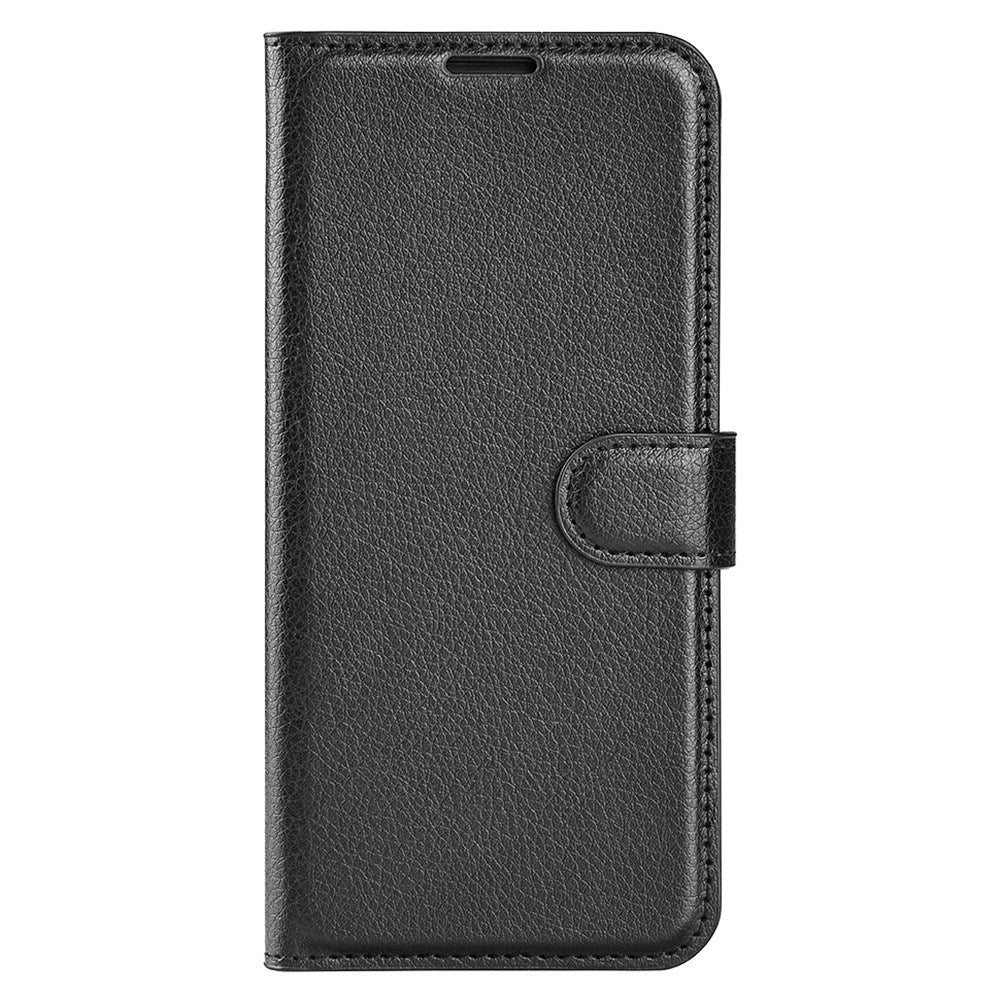 Xiaomi 15 - EIDERWOOD Faux Leather Flip Cover m. Kortholder og stativfunksjon - svart