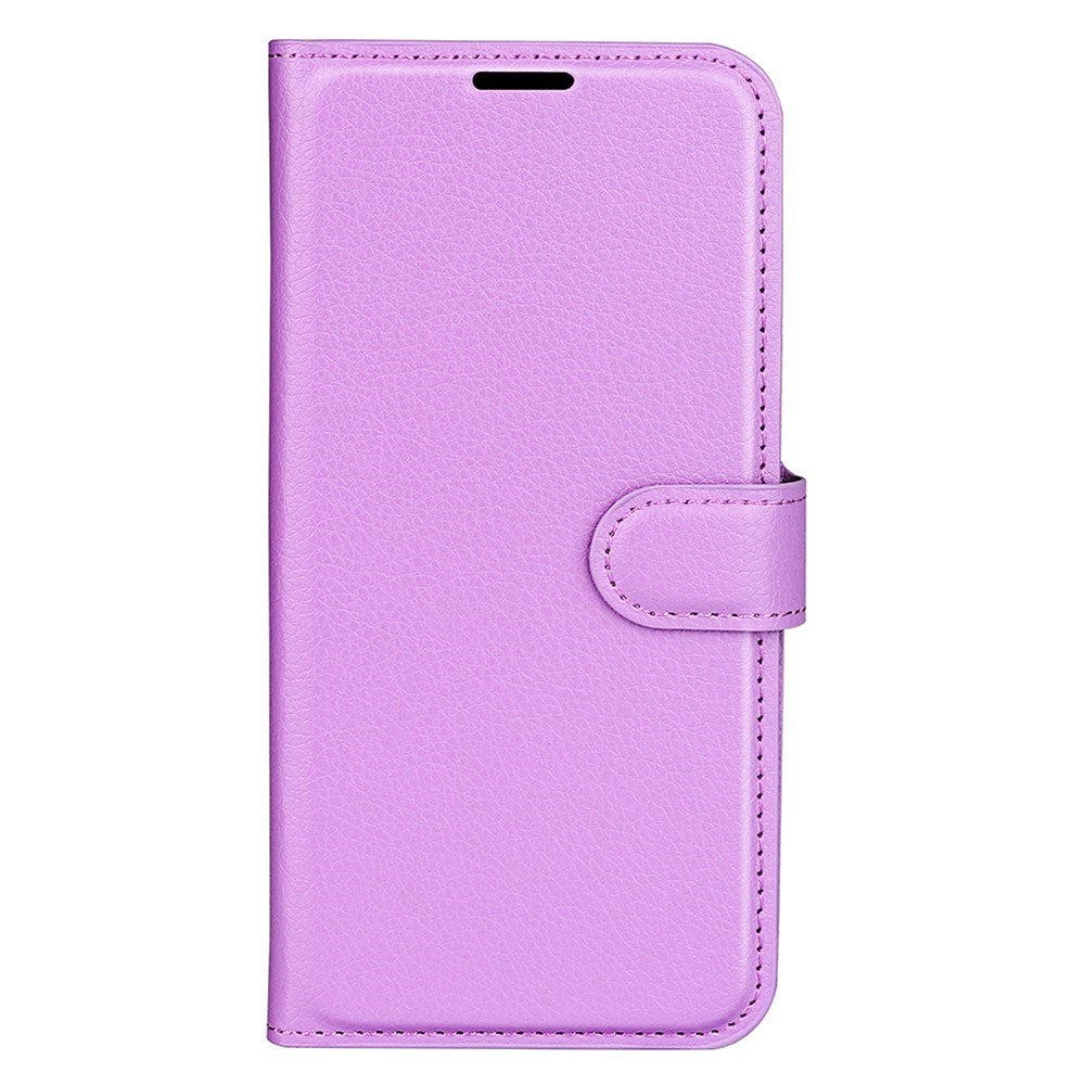 Xiaomi 15 - EIDERWOOD Faux Leather Flip Cover m. Kortholder og stativfunksjon - Lilla