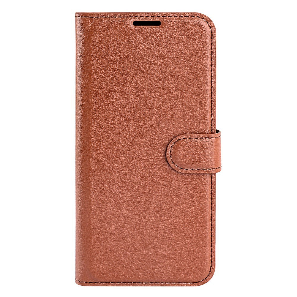 Xiaomi 15 - EIDERWOOD Faux Leather Flip Cover m. Kortholder og stativfunksjon - brun