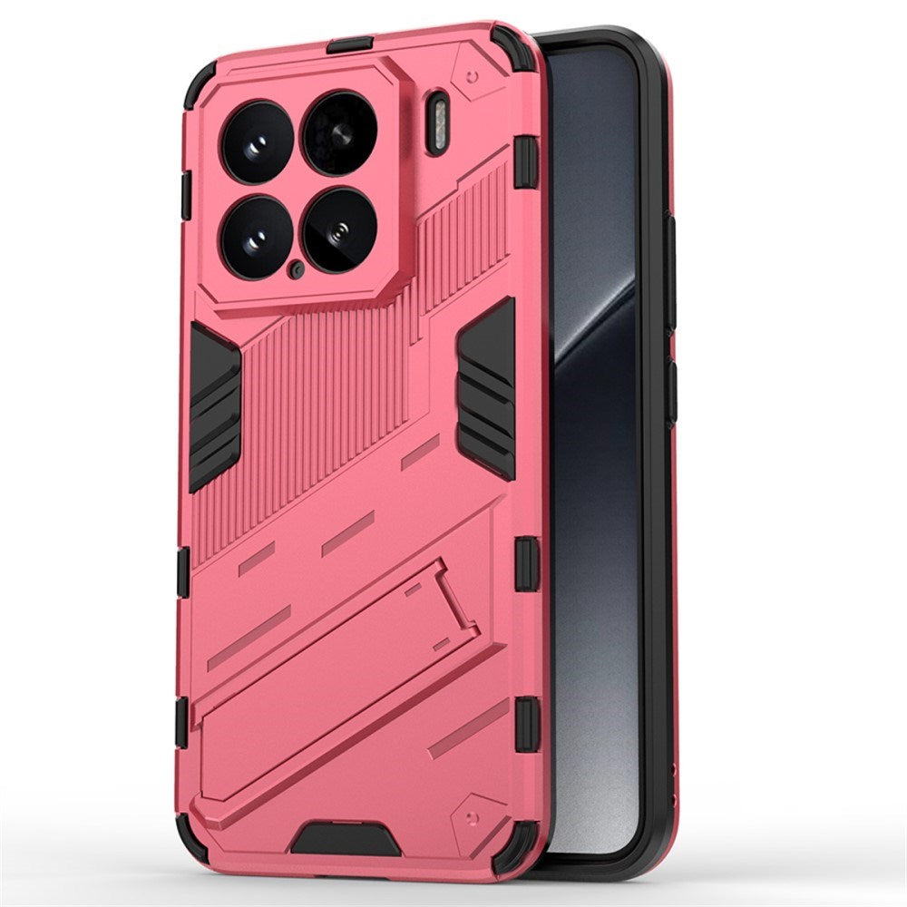 Xiaomi 15 - EIDERWOOD Craftsman Cover m. Stativ - Rosa