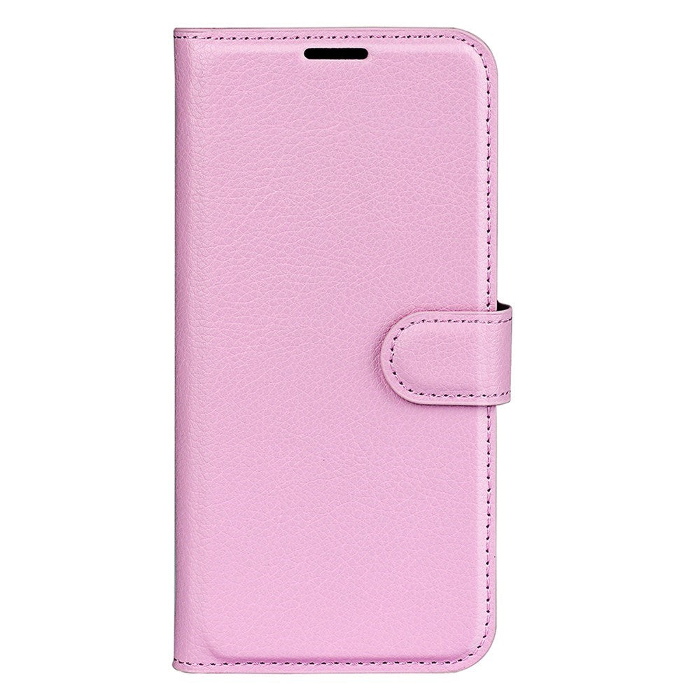 Honor Magic7 Pro - EIDERWOOD Faux Leather Flip Cover m. Kortholder og stativfunksjon - Rosa