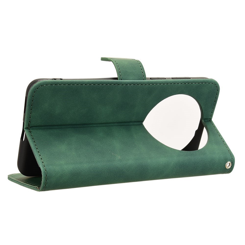 EIDERWOOD - Huawei Mate 70 - Kunstlæder Flip Cover m. Kortholder & Ståfunktion - Grøn