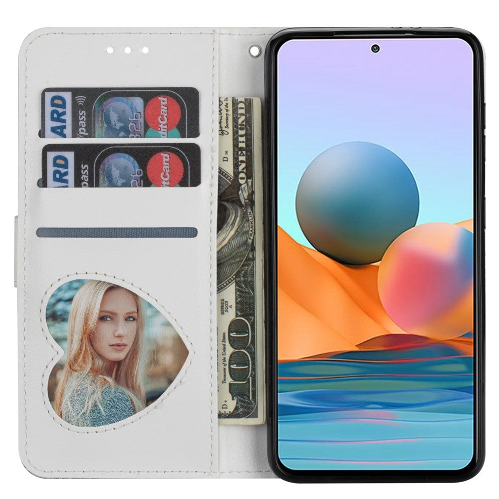 Samsung Galaxy A56 (5G) - EIDERWOOD - Glimmer Flip Cover m. Glidelåslomme og stativfunksjon - sølv