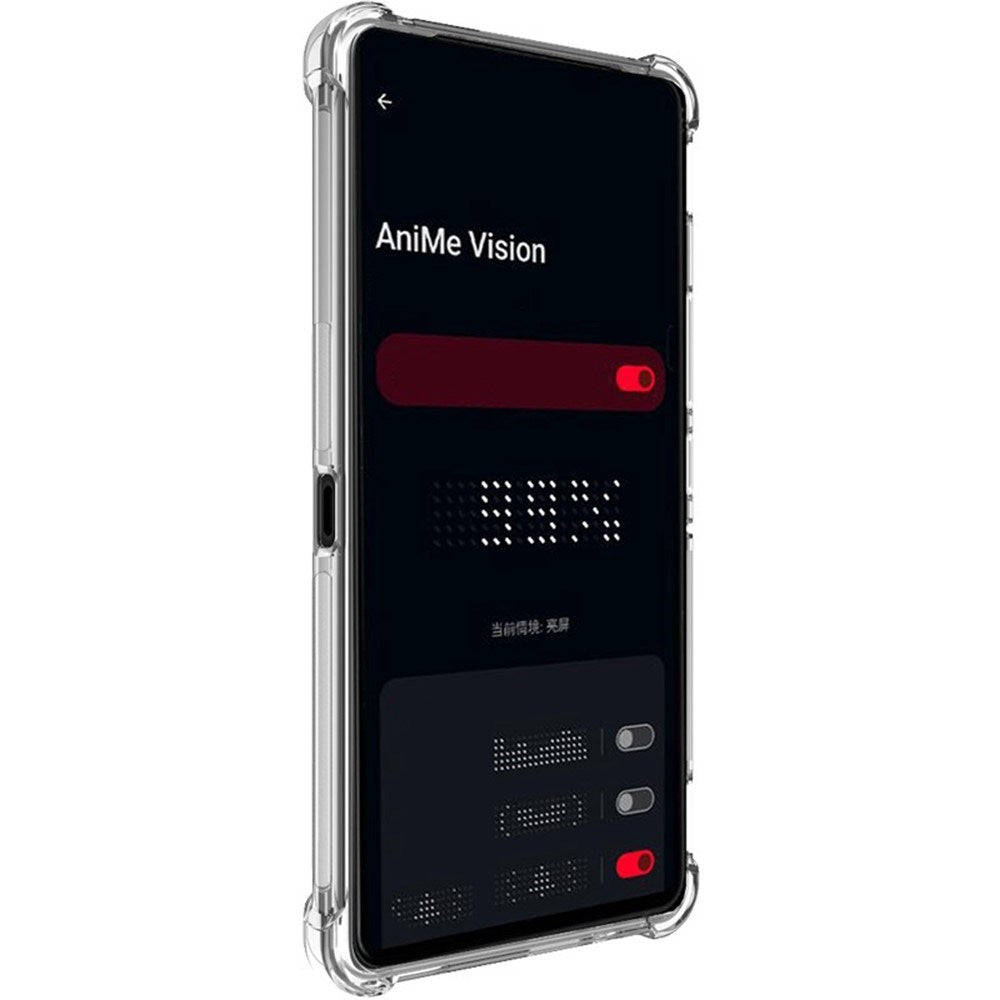 IMAK - Asus ROG Phone 9 (5G) / 9 Pro (5G) - Fleksibelt plastdeksel - Gjennomsiktig