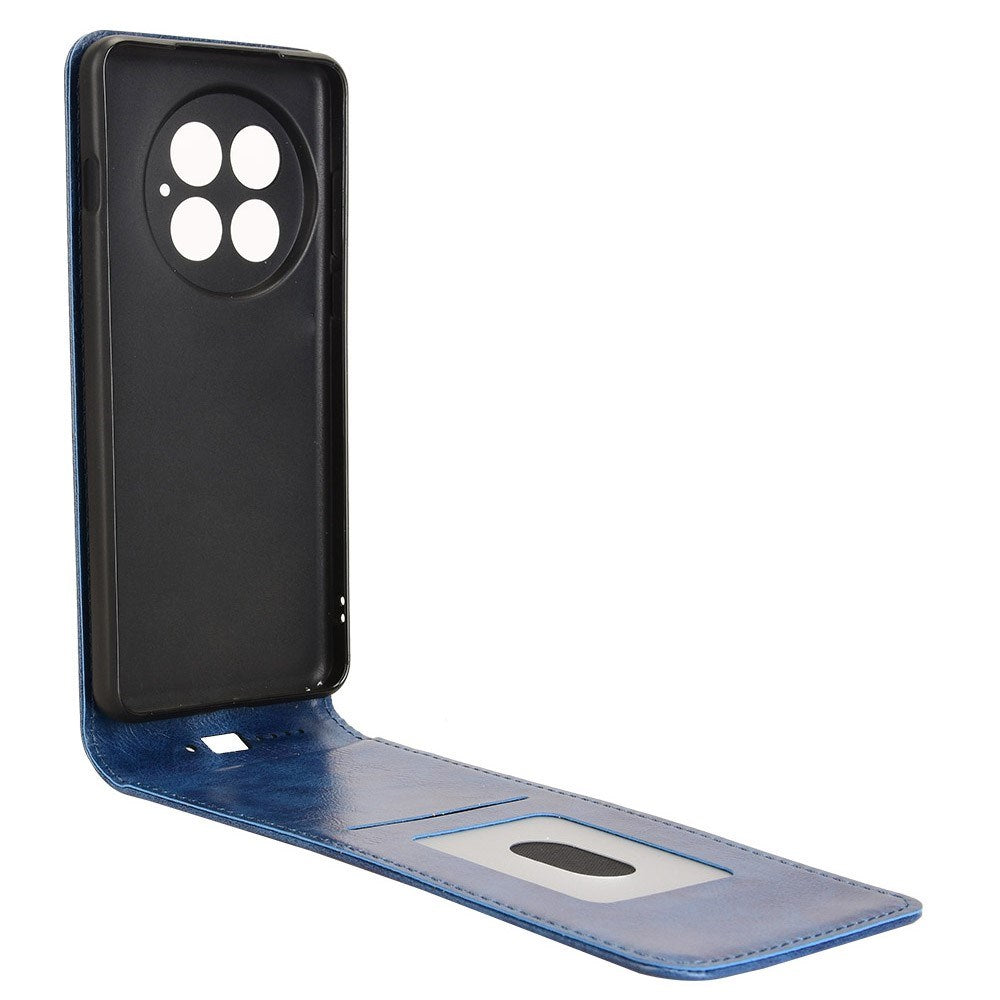 OnePlus 13 - EIDERWOOD Vegan Leather Flip Cover m. Kortlomme - Blå