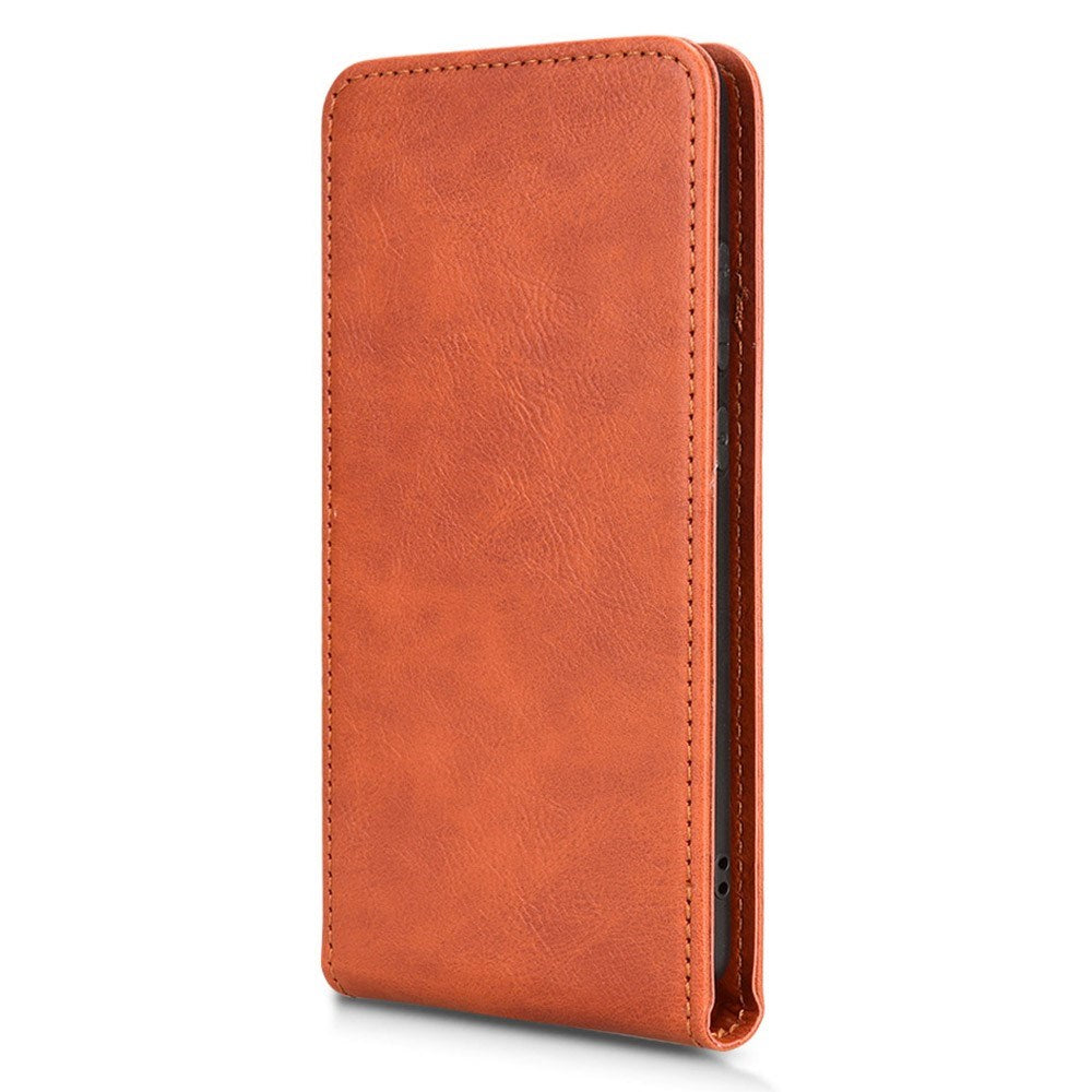OnePlus 13 - EIDERWOOD Vegansk Læder Flip Cover m. Kortlomme - Orange