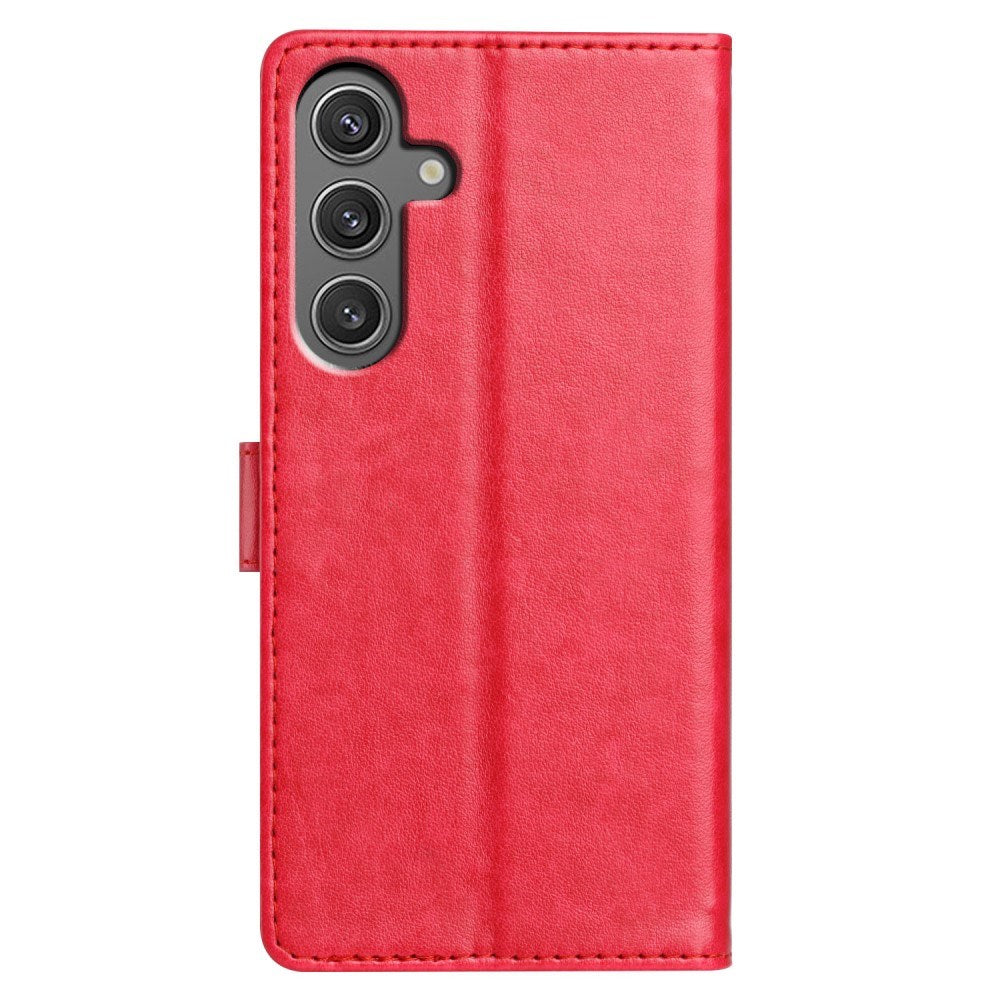 Samsung Galaxy A26 (5G) - EIDERWOOD Faux Leather Flip Cover m. Stropp - Rosa