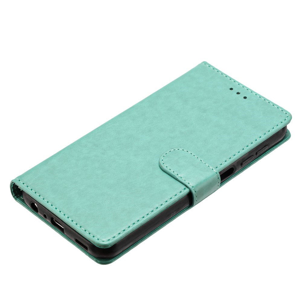 Samsung Galaxy A26 (5G) - EIDERWOOD Kunstlæder Flip Cover m. Strop - Grøn