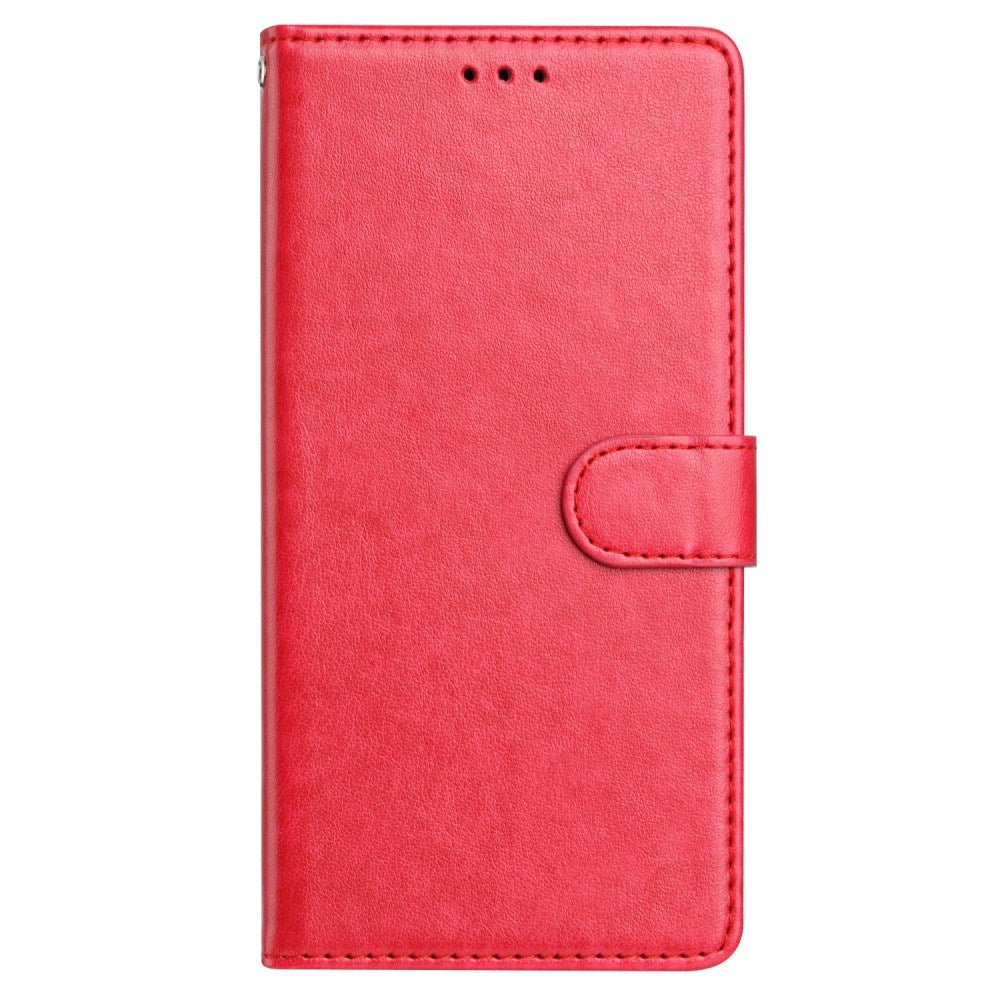 Samsung Galaxy A56 (5G) - EIDERWOOD Faux Leather Flip Cover m. Stropp - Rosa