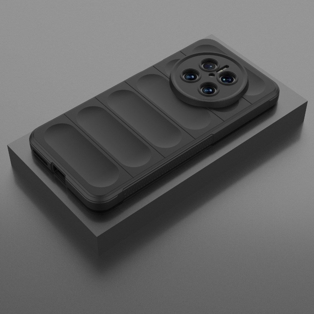 EIDERWOOD Huawei Mate 70 fleksibelt plastdeksel - svart