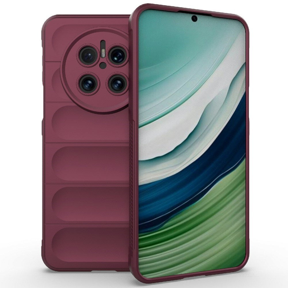 EIDERWOOD Huawei Mate 70 fleksibelt plastdeksel - Burgundy