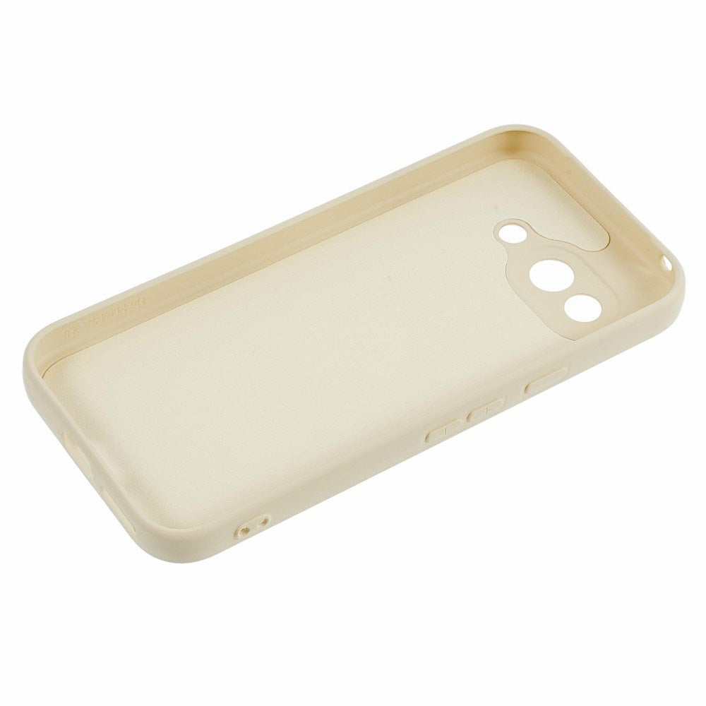 EIDERWOOD Google Pixel 9a Fôret fleksibelt plastbakdeksel - beige