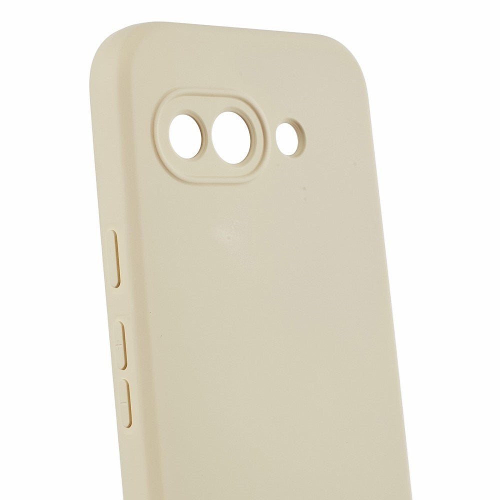 EIDERWOOD Google Pixel 9a Fôret fleksibelt plastbakdeksel - beige