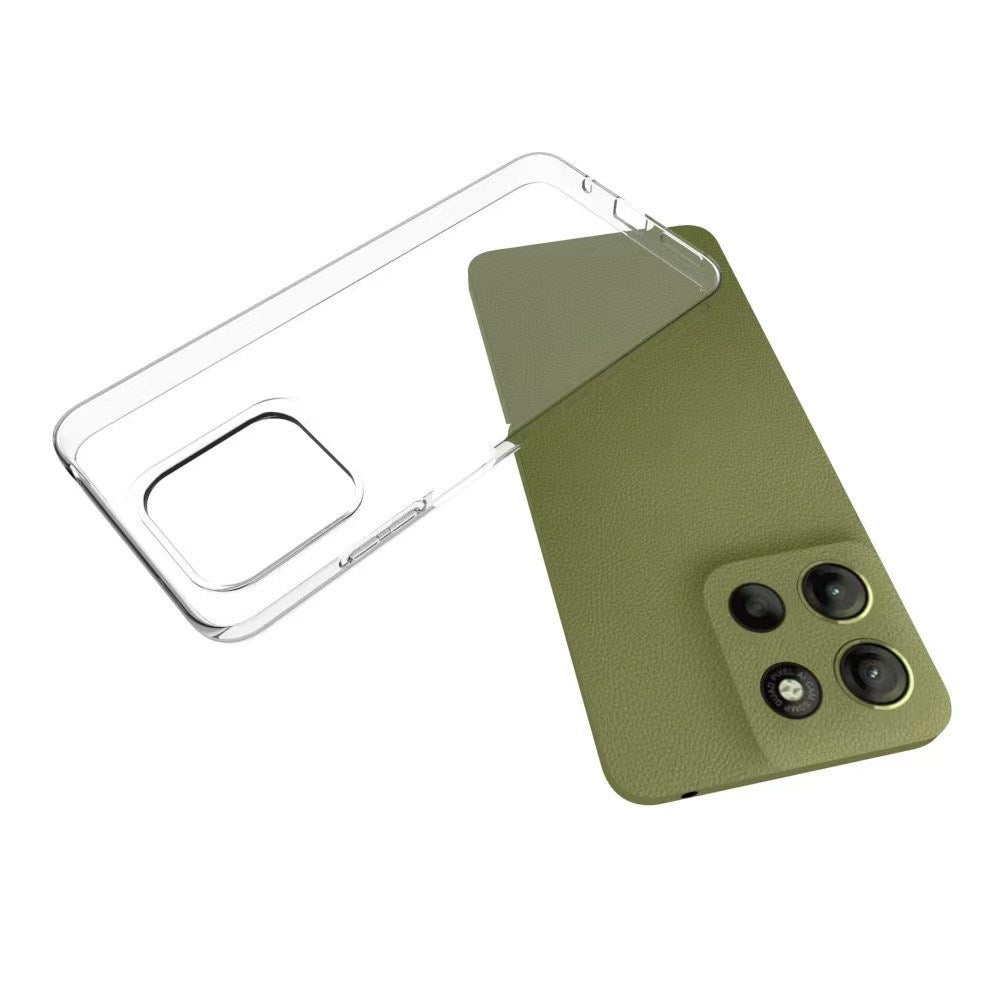 Motorola Moto G15 - EIDERWOOD Fleksibelt plastdeksel - Gjennomsiktig