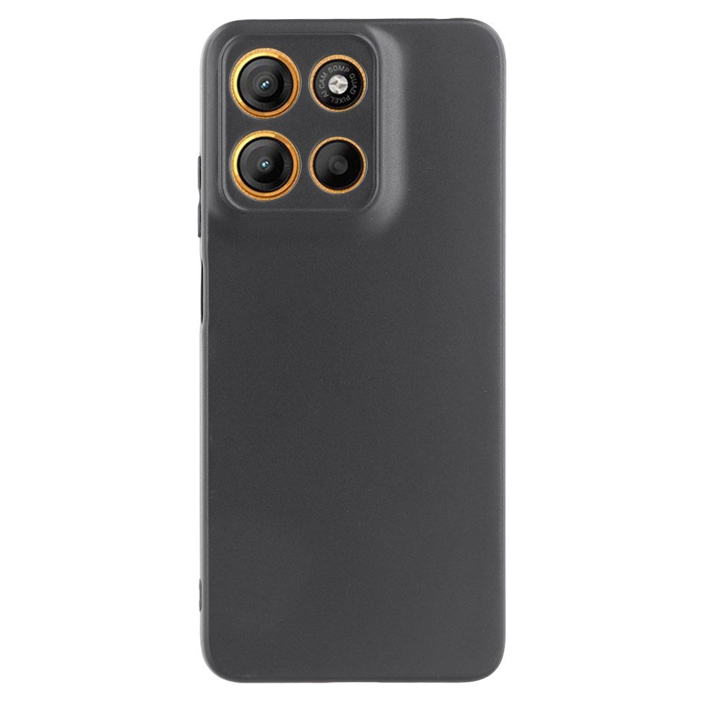 Motorola Moto G15 / G15 Power - EIDERWOOD Fleksibelt plastdeksel - Svart