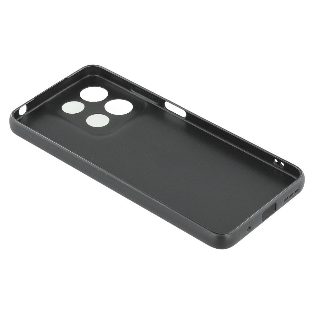Motorola Moto G15 / G15 Power - EIDERWOOD Fleksibelt plastdeksel - Svart