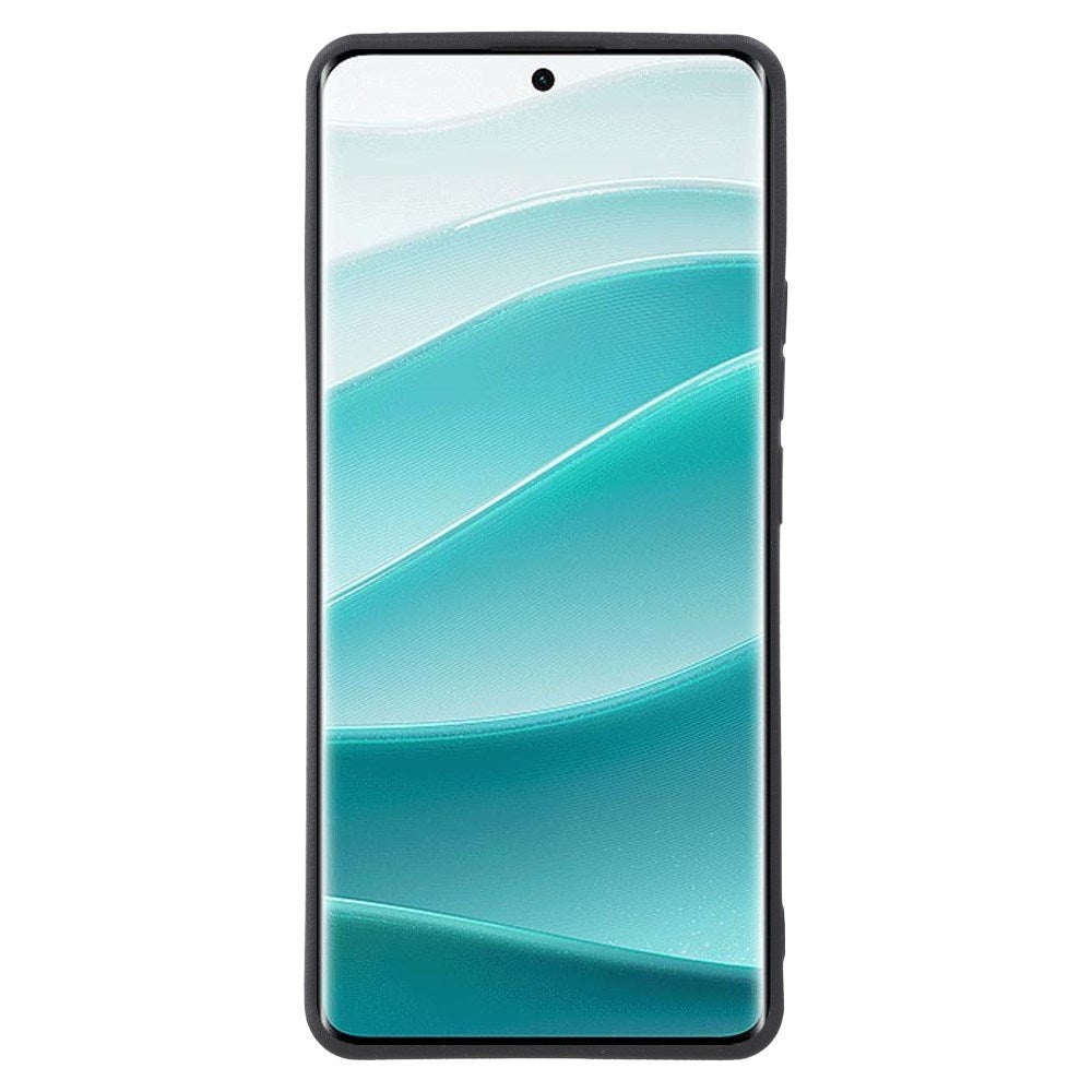 EIDERWOOD Xiaomi Redmi Note 14 Pro (5G) / Poco X7 Mat Fleksibel Plastik Bagside Cover - Sort