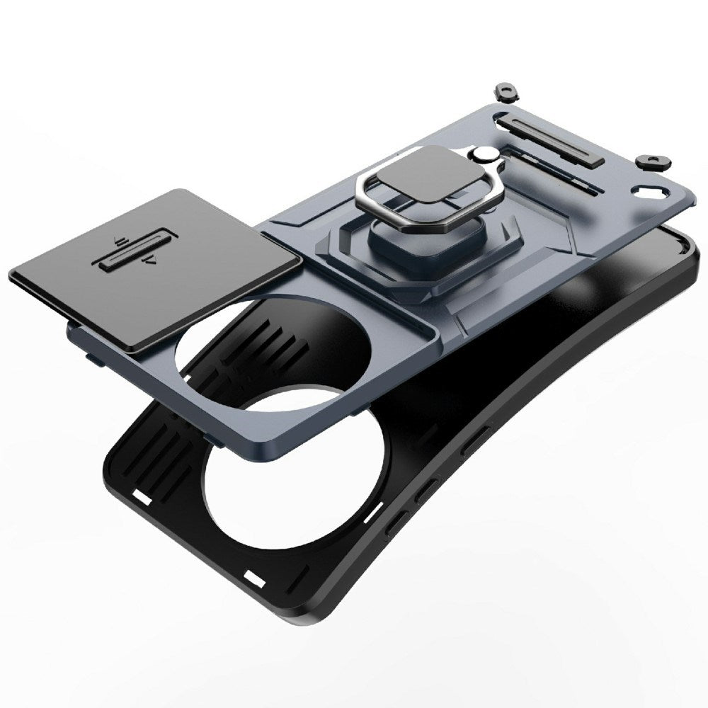 EIDERWOOD OnePlus 13R Craftsman-deksel med integrert kamerabeskyttelse - svart