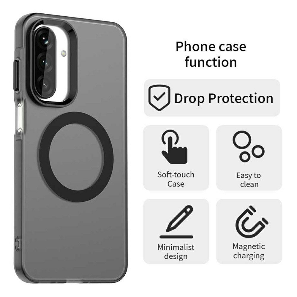 EIDERWOOD Samsung Galaxy A26 5G deksel MagSafe-kompatibel og støtsikker design - svart