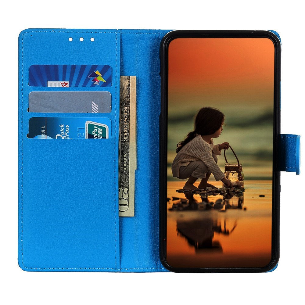 EIDERWOOD Xiaomi Redmi Note 14 Pro (5G) / Poco X7 Kunstlæder Flip Cover m. Kortholder - Blå